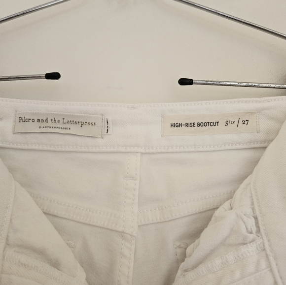 Pilcro white bootcut jeans - Picture 2 of 2